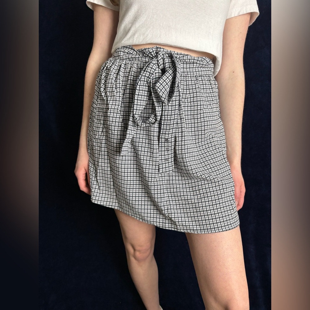 Black and White Skirt